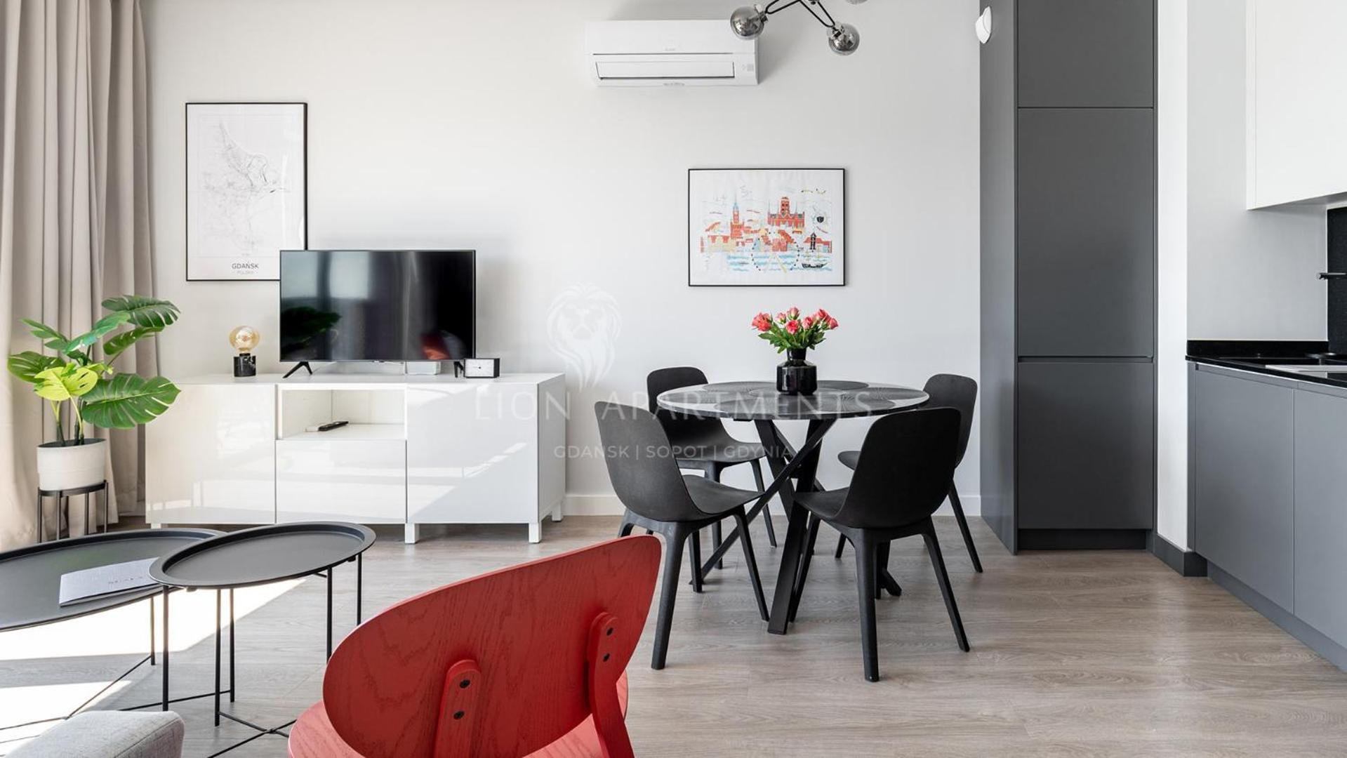 Scala City Center Apartments With Parking By Lion Apartments Gdańsk Kültér fotó