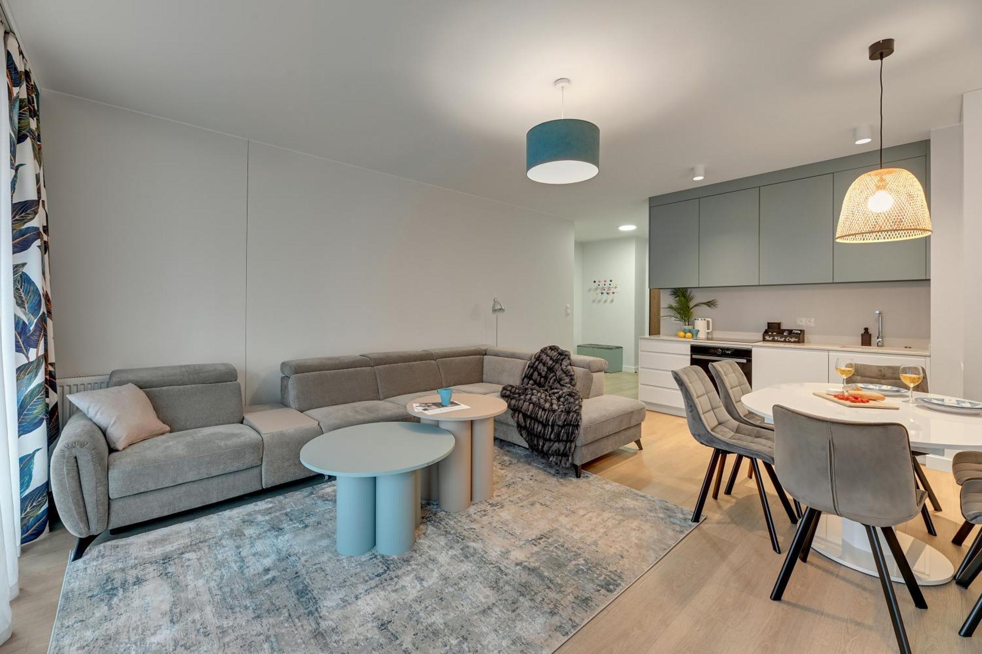 Scala City Center Apartments With Parking By Lion Apartments Gdańsk Kültér fotó