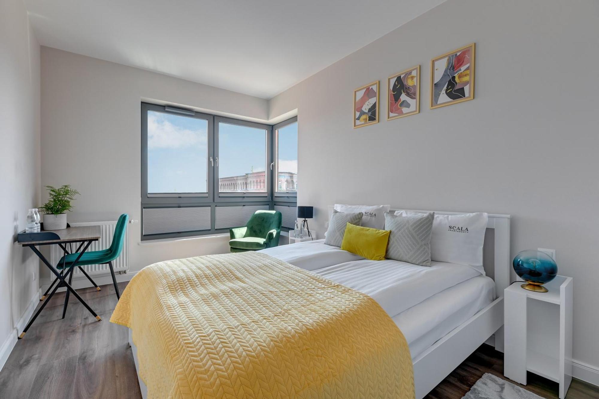 Scala City Center Apartments With Parking By Lion Apartments Gdańsk Kültér fotó