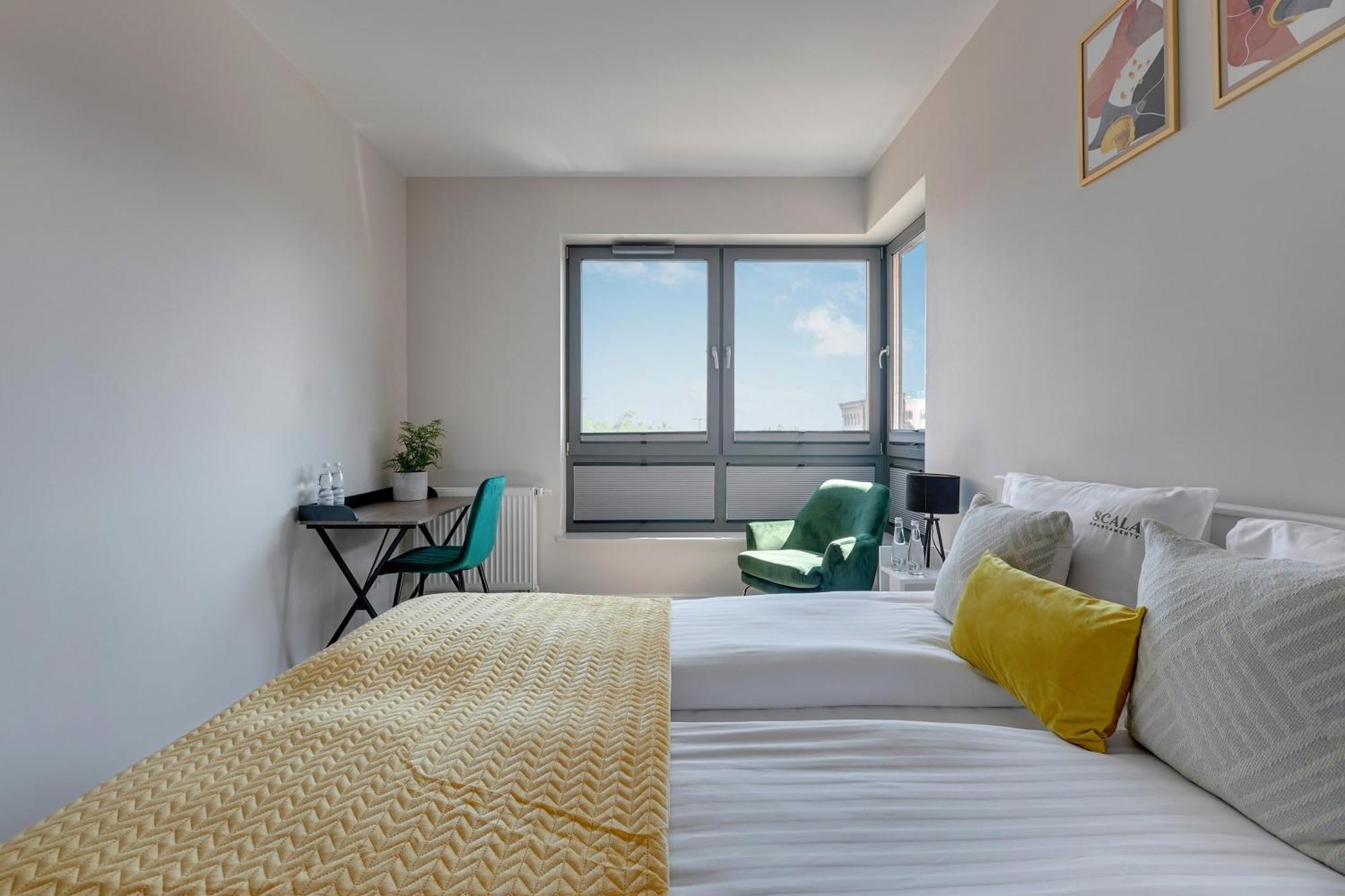 Scala City Center Apartments With Parking By Lion Apartments Gdańsk Kültér fotó