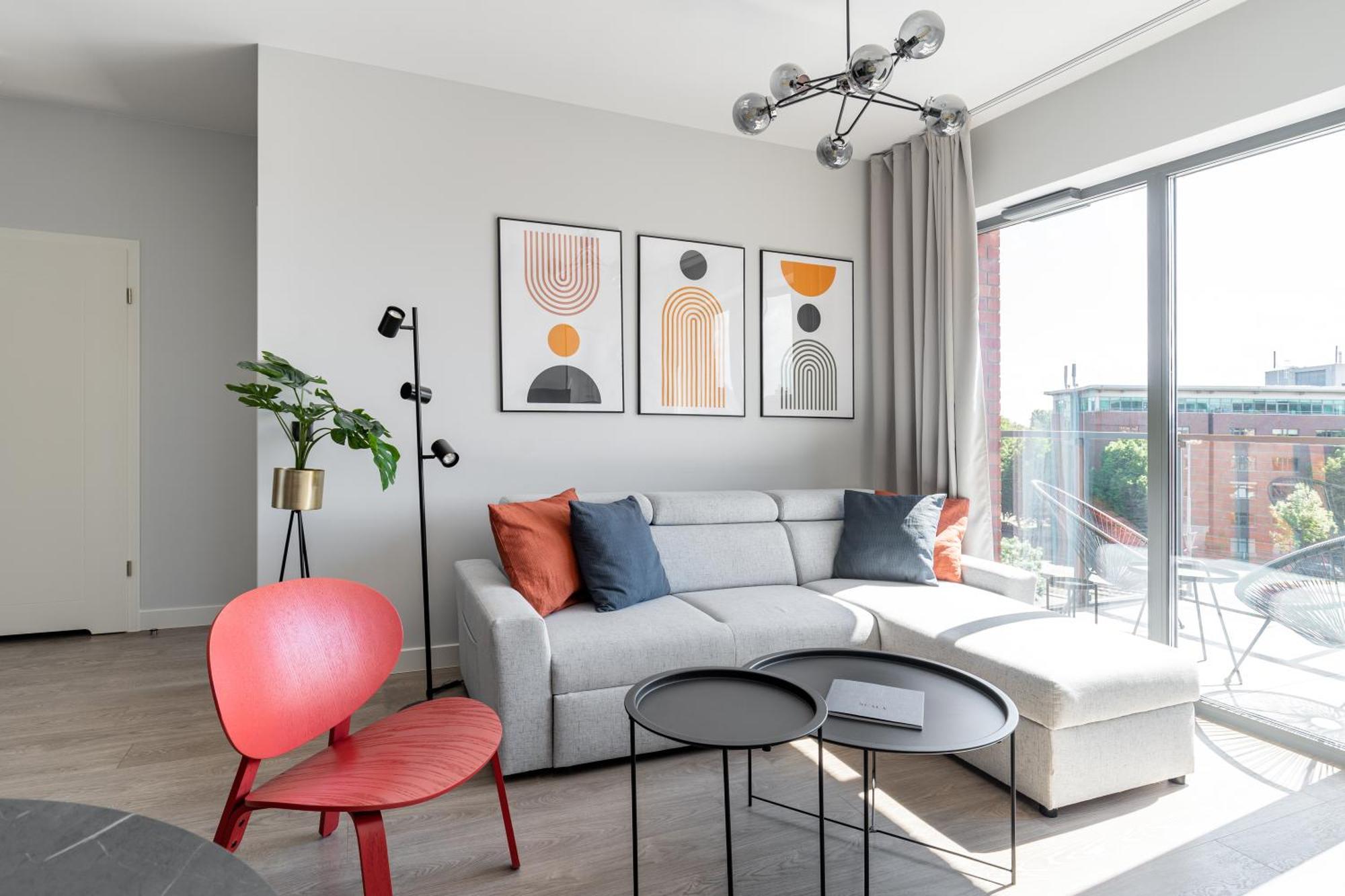 Scala City Center Apartments With Parking By Lion Apartments Gdańsk Kültér fotó