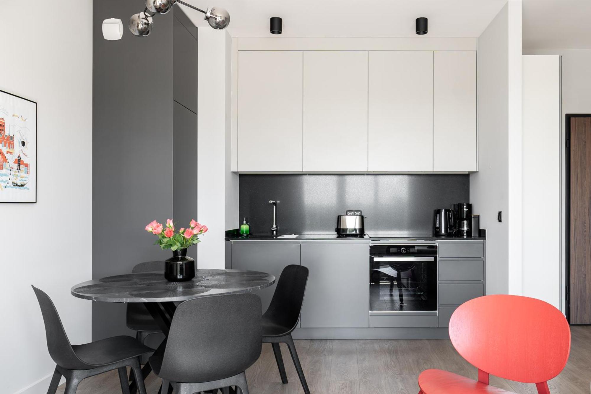 Scala City Center Apartments With Parking By Lion Apartments Gdańsk Kültér fotó