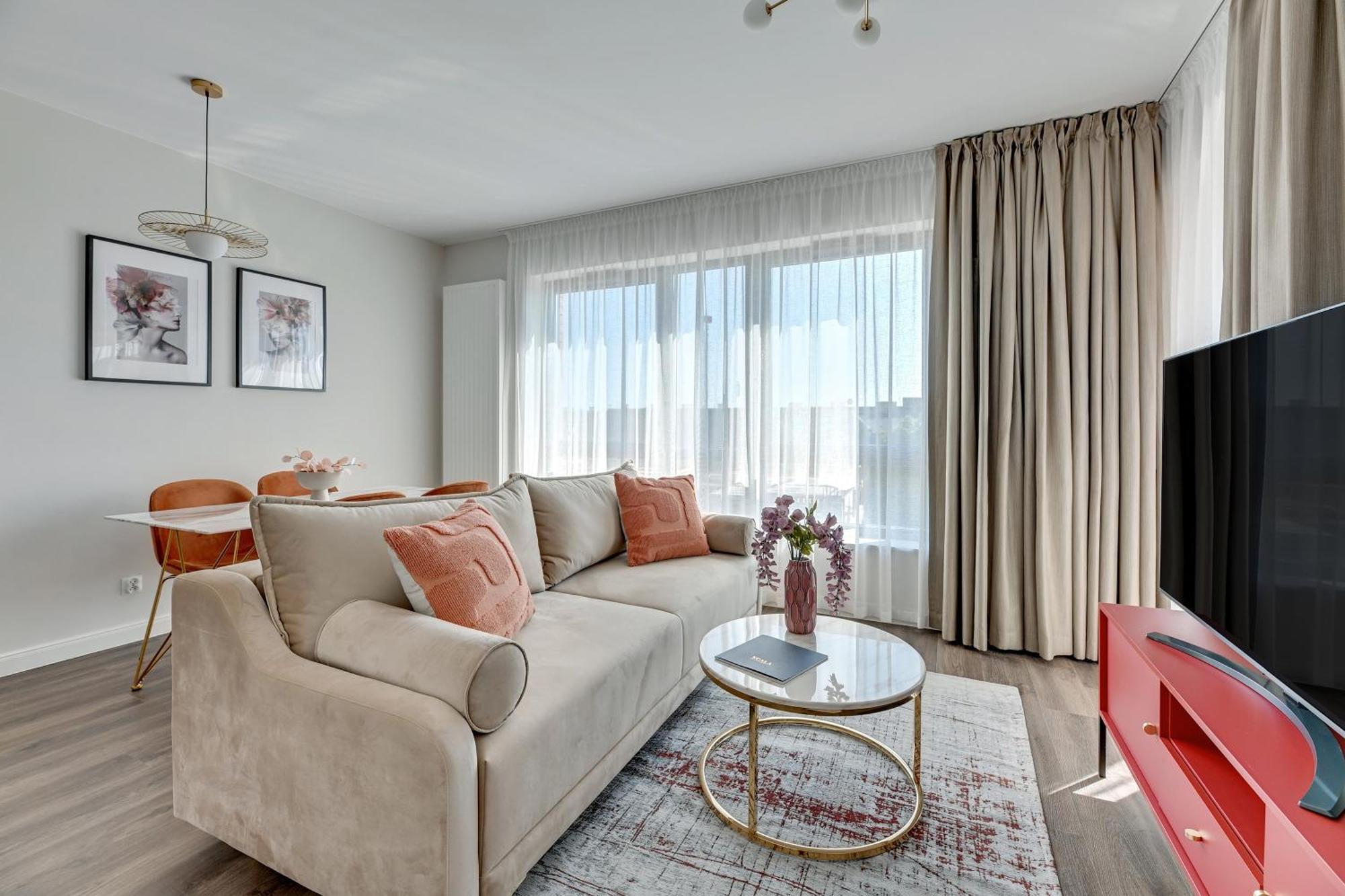 Scala City Center Apartments With Parking By Lion Apartments Gdańsk Kültér fotó
