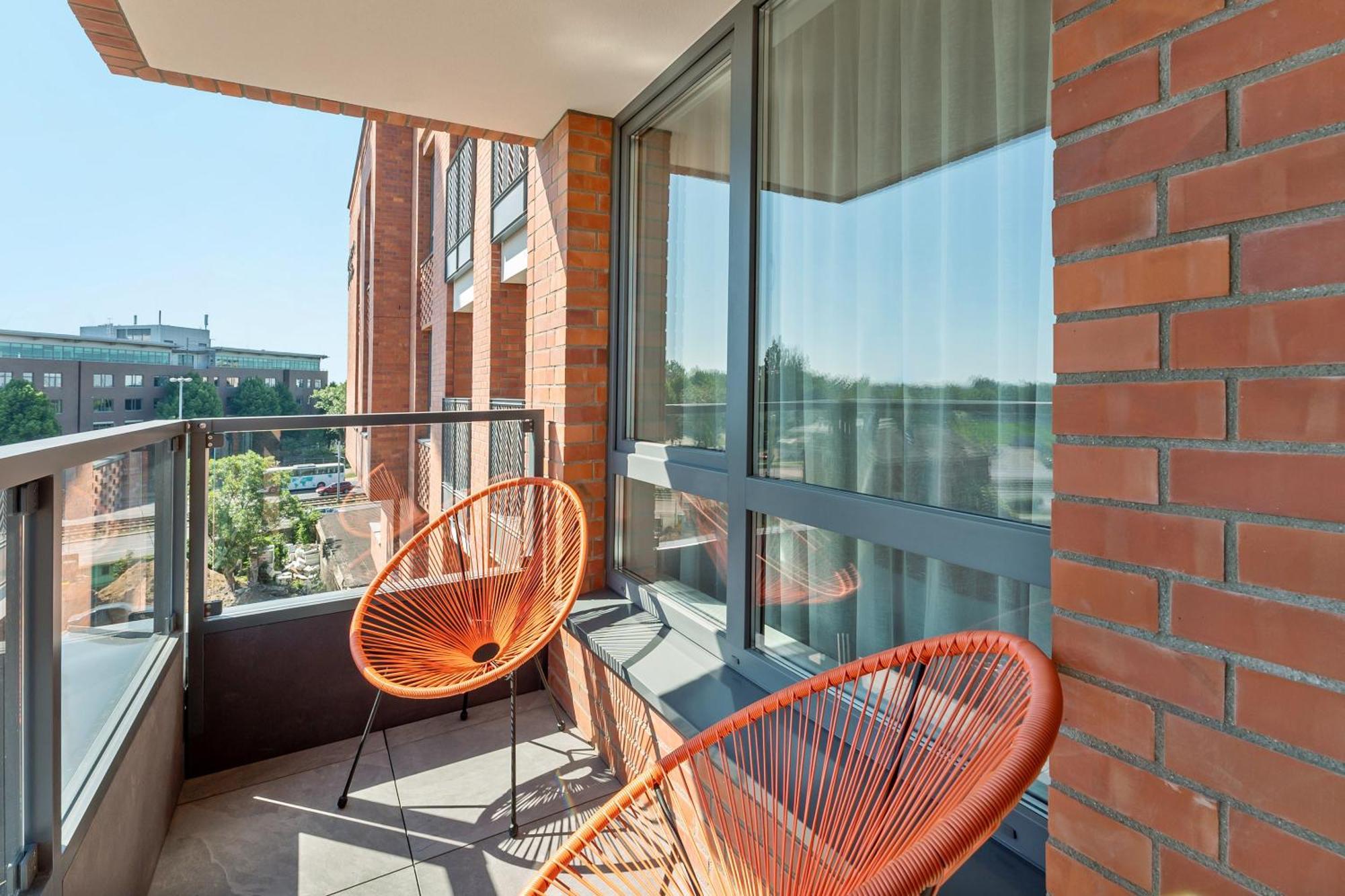 Scala City Center Apartments With Parking By Lion Apartments Gdańsk Kültér fotó