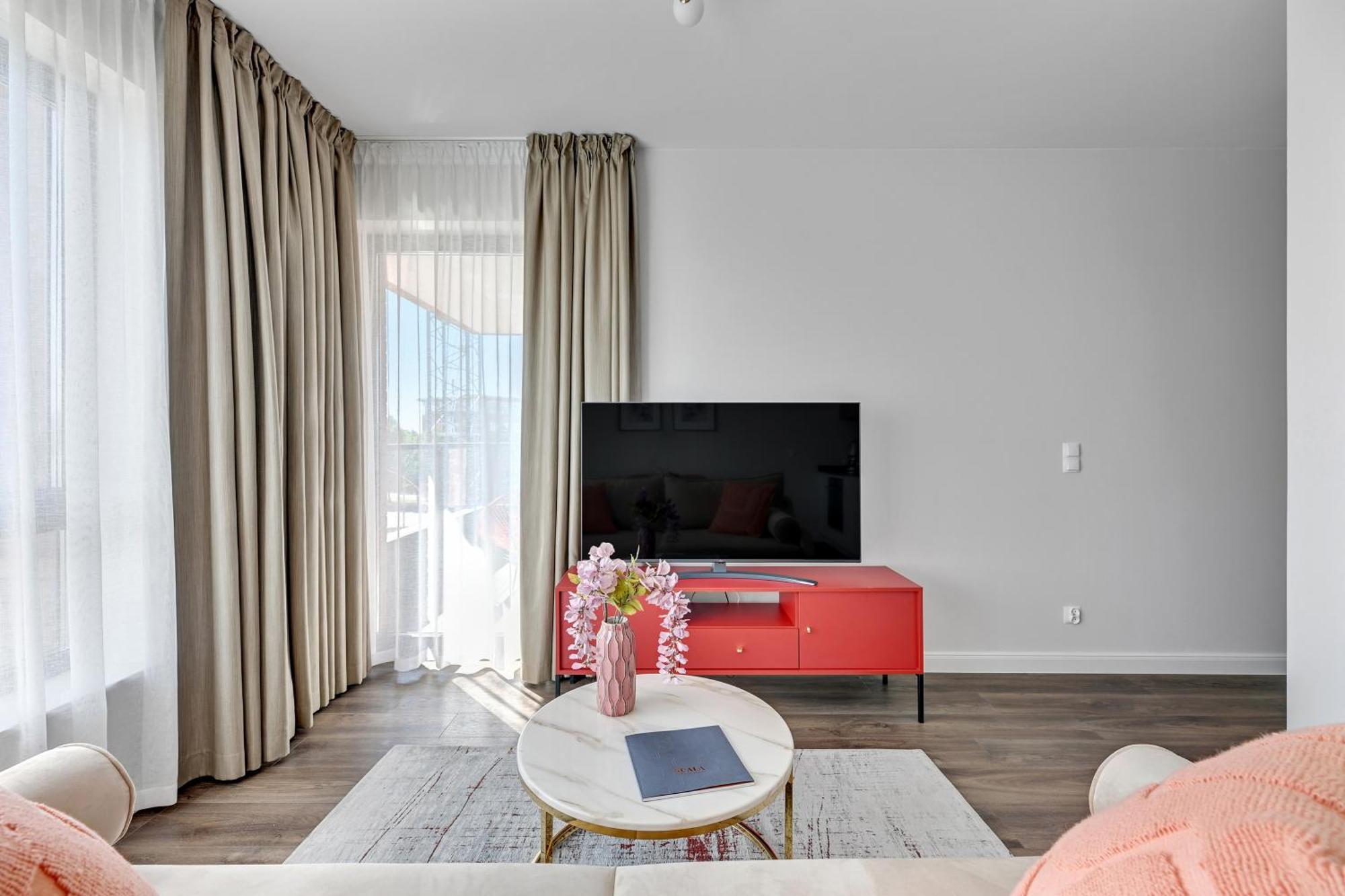 Scala City Center Apartments With Parking By Lion Apartments Gdańsk Kültér fotó
