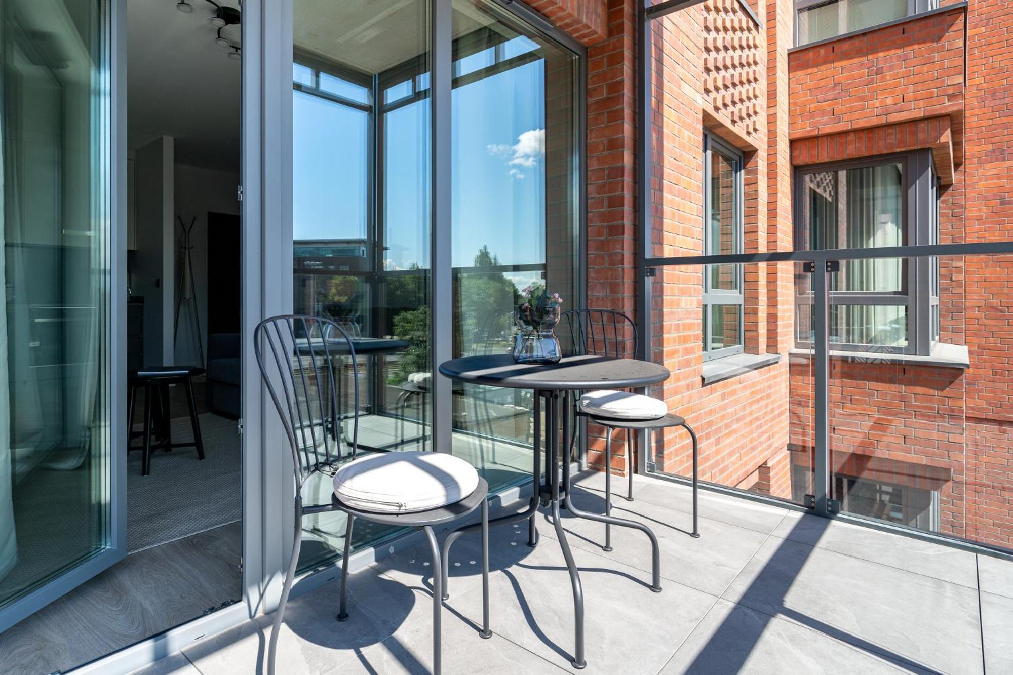Scala City Center Apartments With Parking By Lion Apartments Gdańsk Kültér fotó